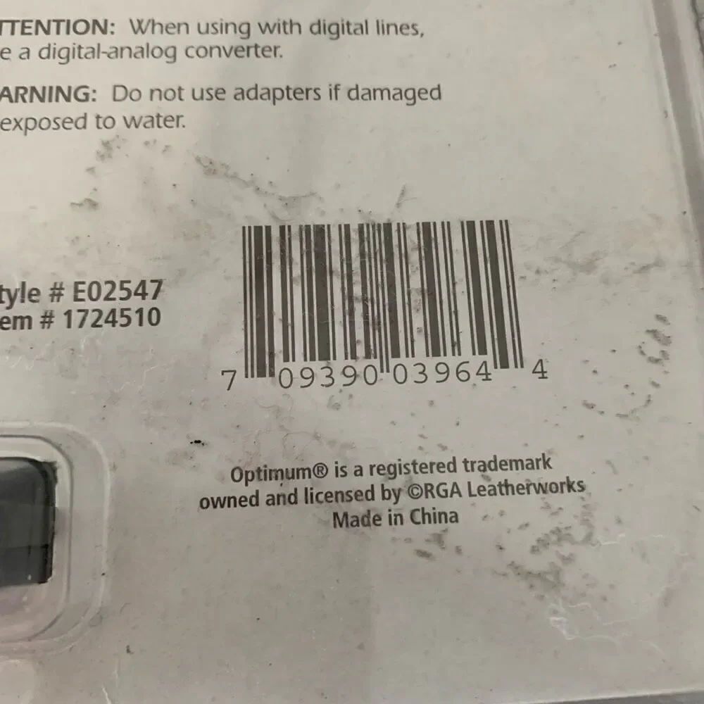 Optimum Global Phone Adapter Kit *New*
